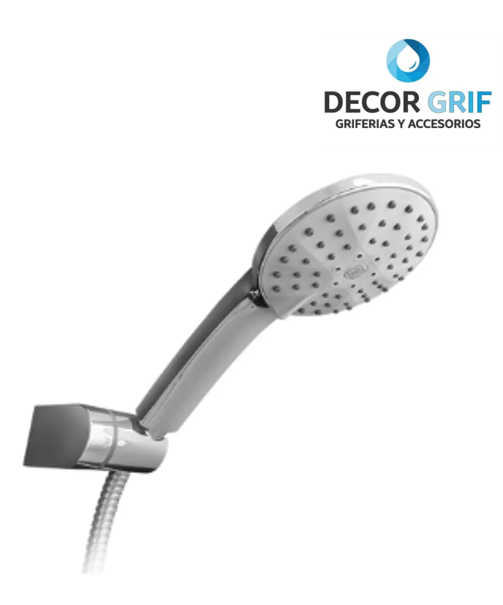 DUCHA TELEFONO C/SOPORTE GIRATORIO NAPOLES CROMADO VAINSA