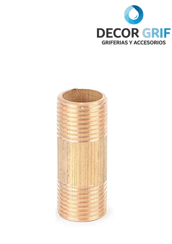 NIPLE DE BRONCE 1/2