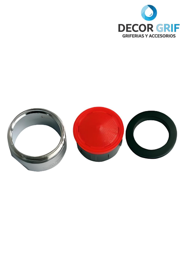 AEREADOR MACHO P/LLAVE LAVATORIO MUEBLE CLASS MINIMALISTA CROMADO VAINSA