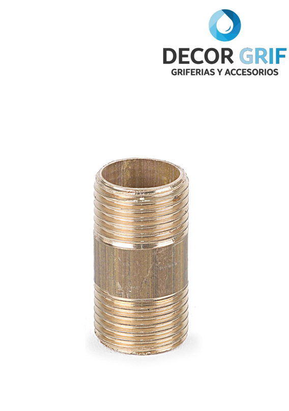 NIPLE DE BRONCE 1/2