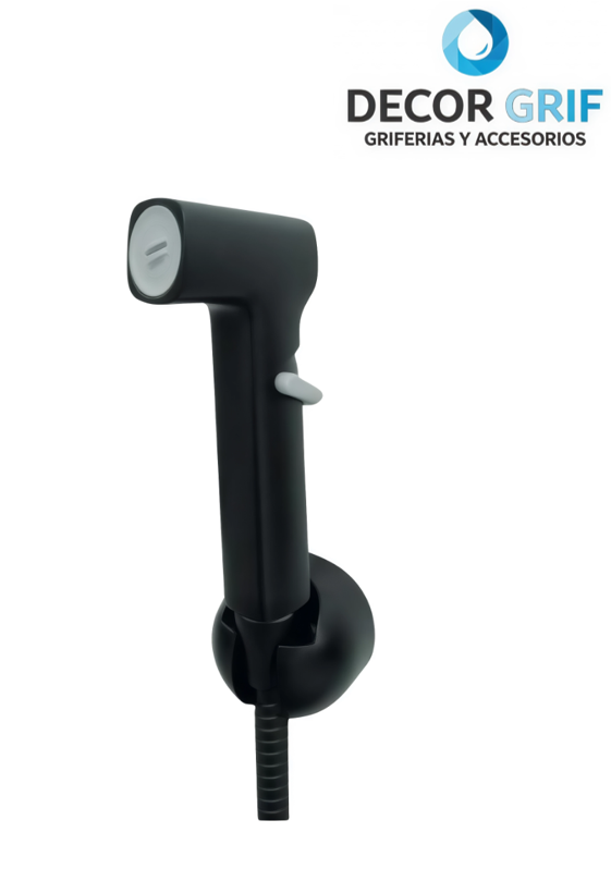 DUCHA BIDET BLACK GN150025B PVC C/MANGUERA REFORZADA 1.50MT FRATELLI