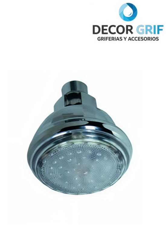 CABEZA DE DUCHA LED 6.5 A 8.5 CM MADRID TH-2568 FRATELLI