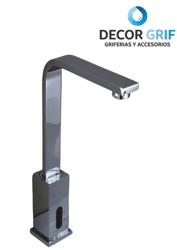 LLAVE INTELIGENTE P/COCINA MUEBLE MINIMALISTA BERLINA-L C/SENSOR AUTOMATICO FRATELLI