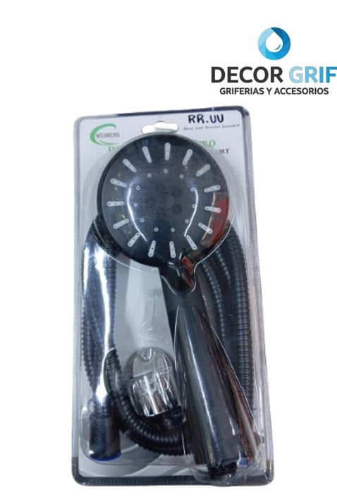 DUCHA TELEFONO NEGRO 1.5MT WEIMENG