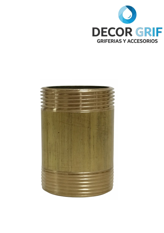 NIPLE DE BRONCE 3/4