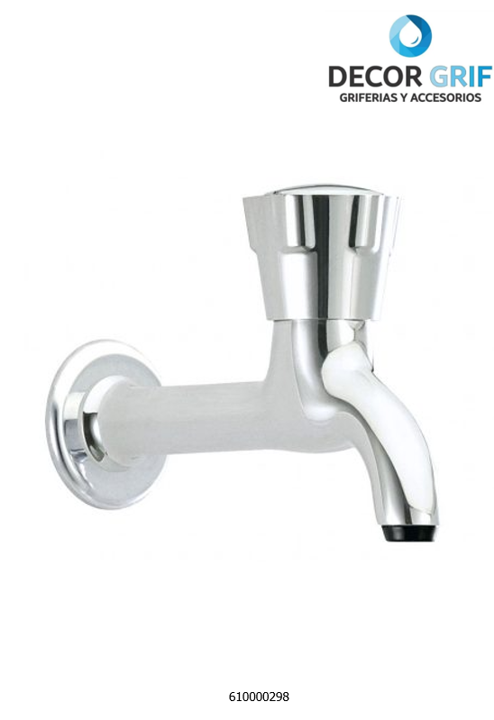 LLAVE DE 1/2 LAVANDERÍA A LA PARED ECO TREBOL
