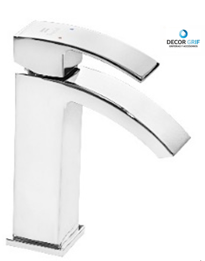 MONOCOMANDO P/LAVATORIO MINIMALISTA BAJO NXS-1 CROMO