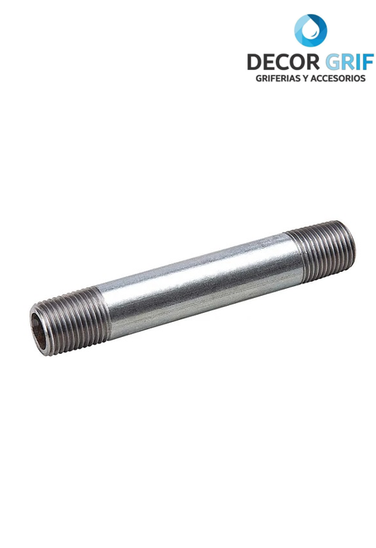NIPLE FIERRO GALVANIZADO 1/2 X 4