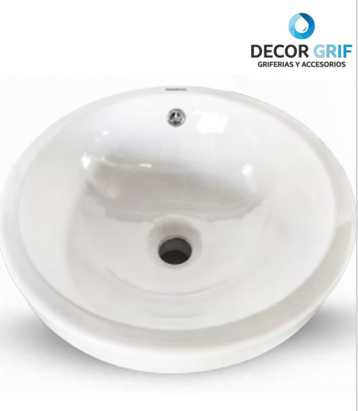 BOWL LOZA (330) MODELO CIRCULAR BLANCO 39X39X19 - FRATELLI