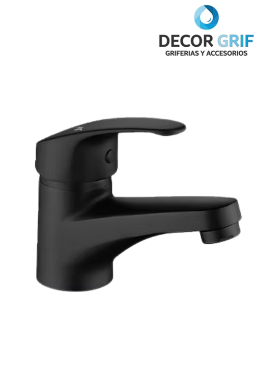 LLAVE LAVATORIO BAJO NEGRO L01015-01 XIMENG
