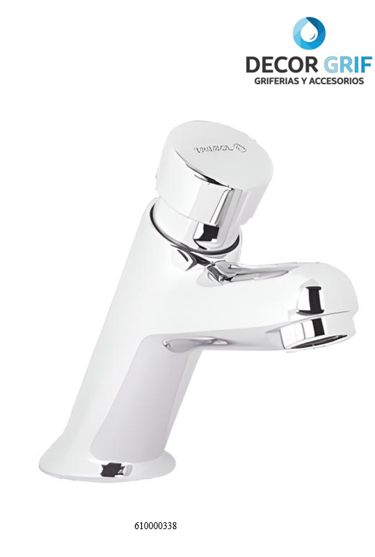 LLAVE DE 1/2 LAVATORIO TEMPORIZADA NEOPLUS TREBOL