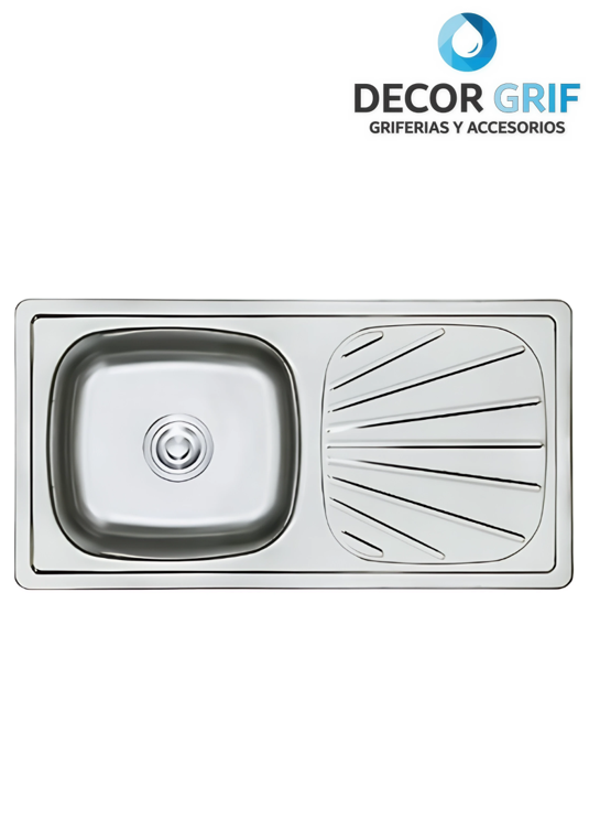 LAVADERO ACERO INOXIDABLE 90CM X 46CM XIMENG