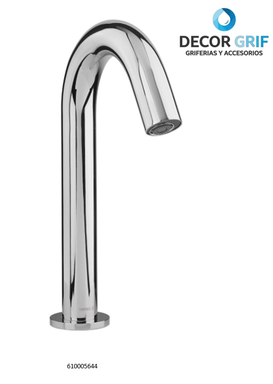LLAVE SENSOR PICO BAJO 24 CM PARA LAVATORIO TREBOL