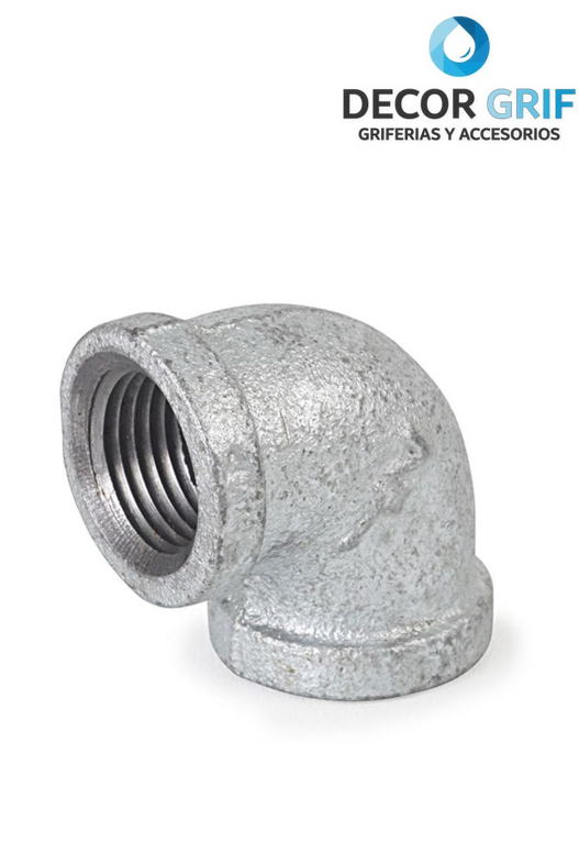 CODO FIERRO GALVANIZADO 1/2 X 90  F/G