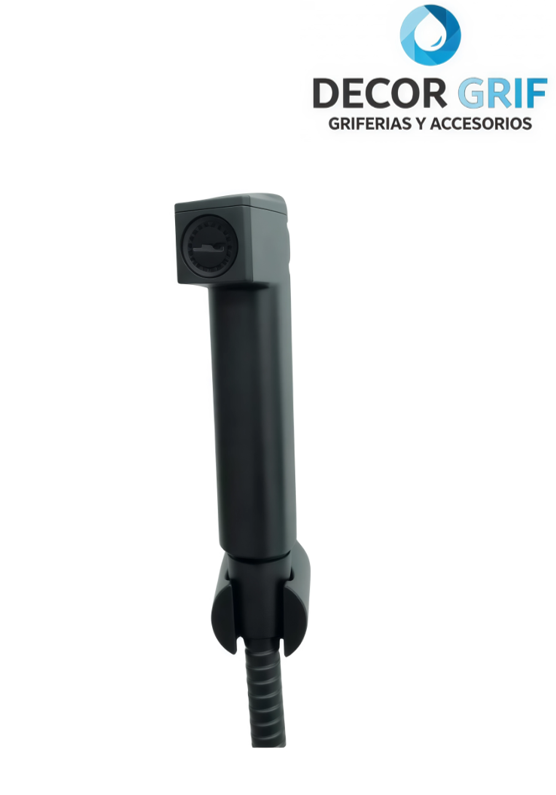 DUCHA BIDET BLACK GN150033B PVC C/MANGUERA REFORZADA 1.50MT FRATELLI