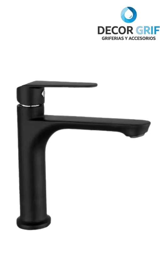 LLAVE LAVATORIO NEGRO MATE L038301 XIMENG