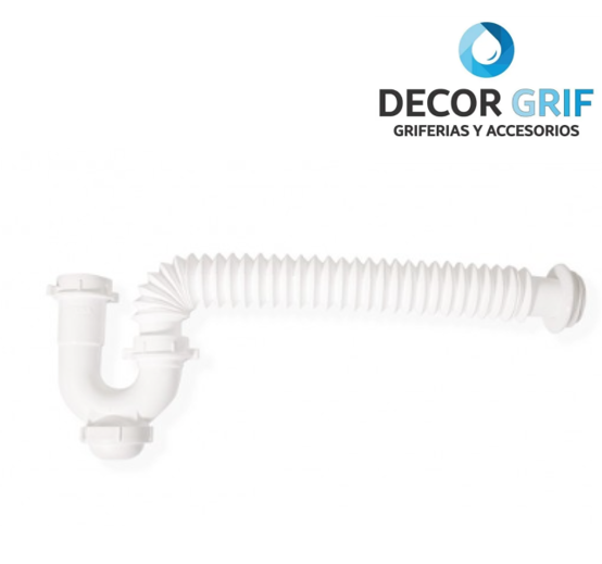TRAMPA FLEX 1 1/4 - 1 1/2 C/CONECTOR SOLUCION METUSA