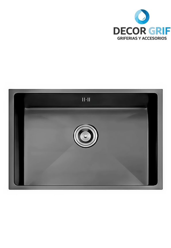 LAVADERO P/COCINA ACERO INOXIDABLE NEGRO US01-7646 76X46X23CM XIMENG