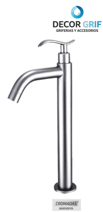 LLAVE P/BOWL SDY-4 EKO CROMADO BRATIA
