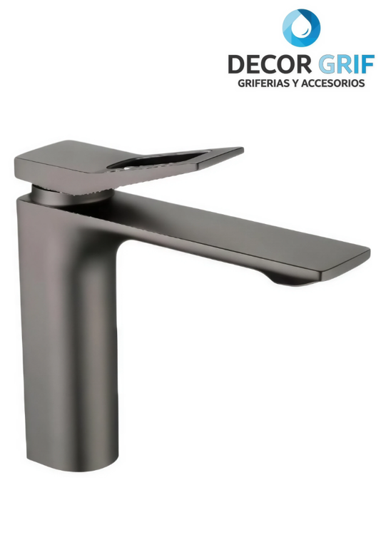 MONOCOMANDO LAVATORIO GUN GRIS M817303 XIMENG