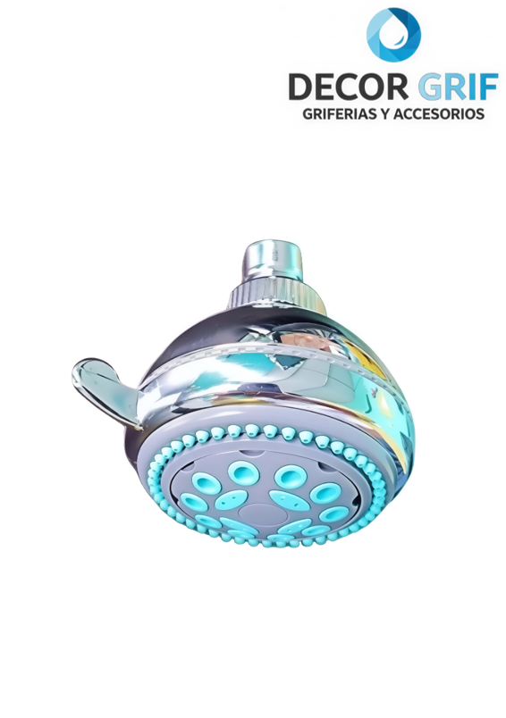 CABEZA DE DUCHA ABS 8.5CM CON 5 FUNCIONES SH-3052 FRATELLI