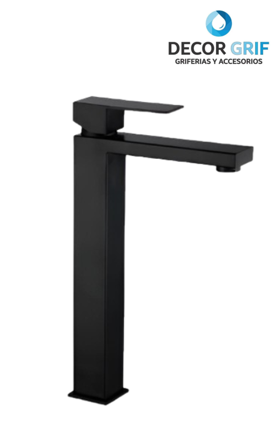 MONOCOMANDO ALTO P/BOWL NEGRO MATE M304-0707AL01 XIMENG
