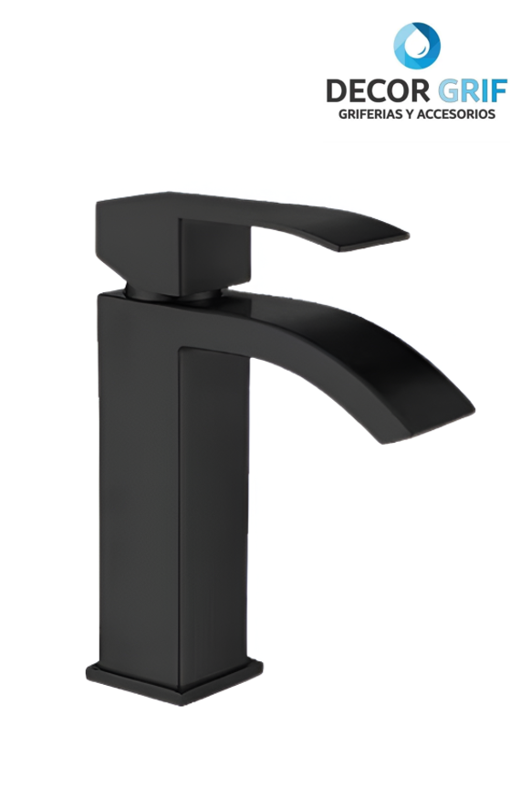 MONOCOMANDO LAVATORIO NEGRO MATE M304-812901 XIMENG