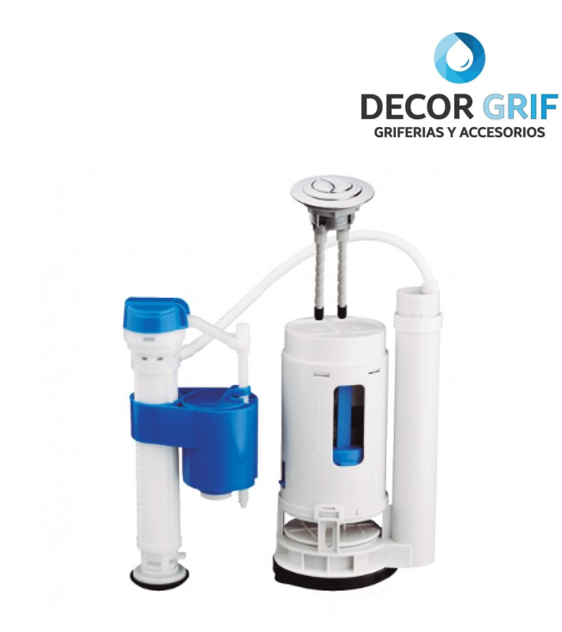 SISTEMA P/INODORO ONE PIECE C/BOTON METUSA