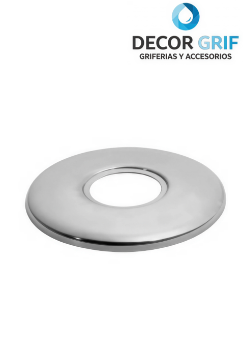 CANOPLA 1/2 PLANA ACERO