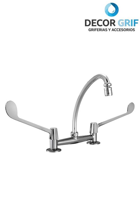 MEZCLADORA PICO GANSO DE COCINA AL MUEBLE 620LEL00 VAINSA