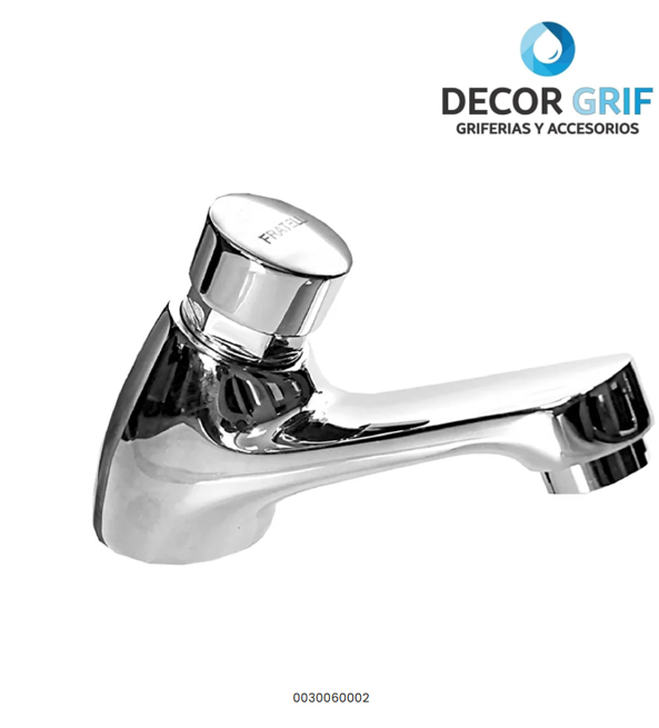 LLAVE TEMPORIZADO P/LAVATORIO PESADO 612 GS1106 FRATELLI