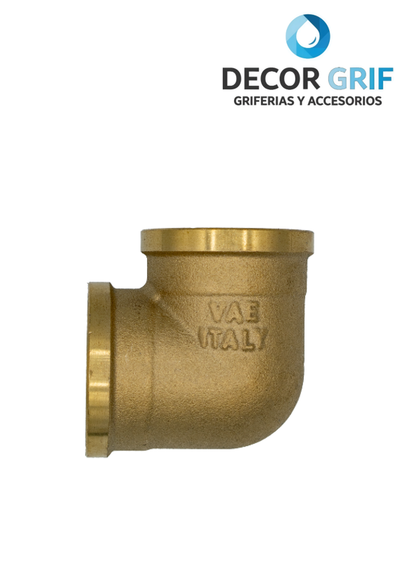 CODO BRONCE LIVIANO 1/2 X 90 VAE ITALY