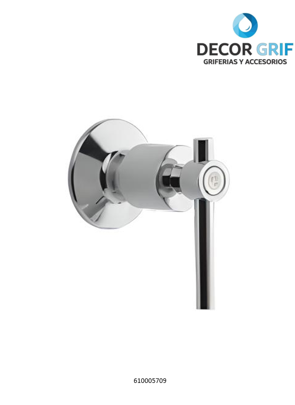 LLAVE DE 1/2 DUCHA EMPOTRADA CALVIN TREBOL