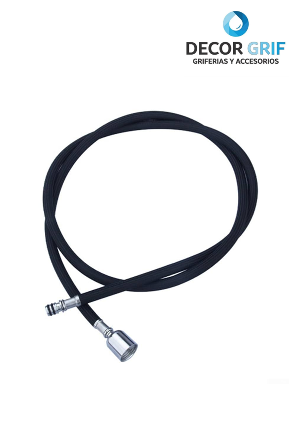 MANGUERA COCINA P/MONOCOMANDO EXTRAIBLE 1.65MT NEGRO