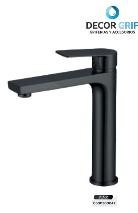 MEZCLADORA MONOCOMANDO P/BOWL ALTO FDA-3 BRONCE BLACK BRATIA
