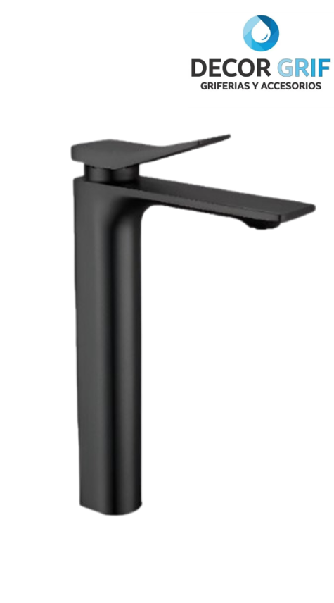 MONOCOMANDO ALTO P/BOWL NEGRO MATE M8173A01 XIMENG
