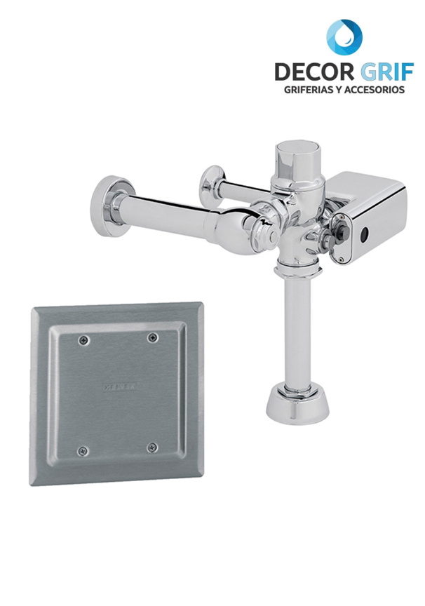 FLUXOMETRO P/INODORO SENSOR ELECTRONICO DE CORRIENTE BOTON FC-110-38 HELVEX