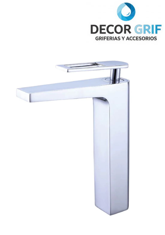 MONOCOMANDO P/LAVATORIO ALTO SEXY SOUL BRONCE CROMADO PREMIUM FRATELLI