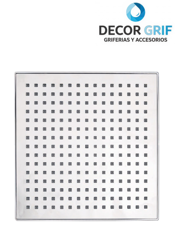 CABEZA DE DUCHA ABS MADRID CUADRADO 10