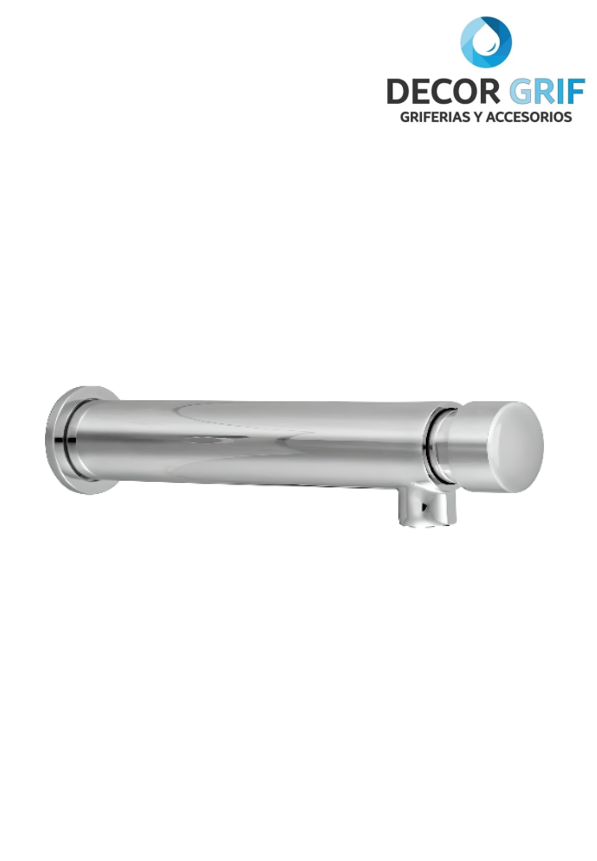 LLAVE TEMPORIZADA LARGA P/LAVATORIO PARED VAINSA