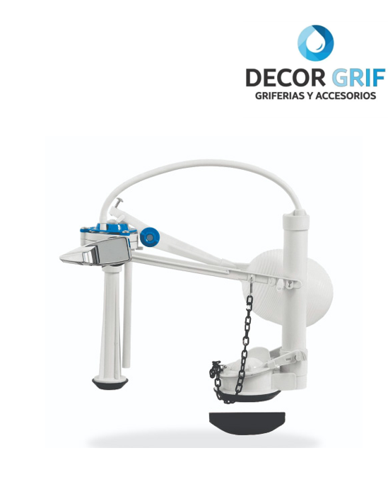 JUEGO ACCESORIOS SIMPLE P/TANQUE INODORO METUSA