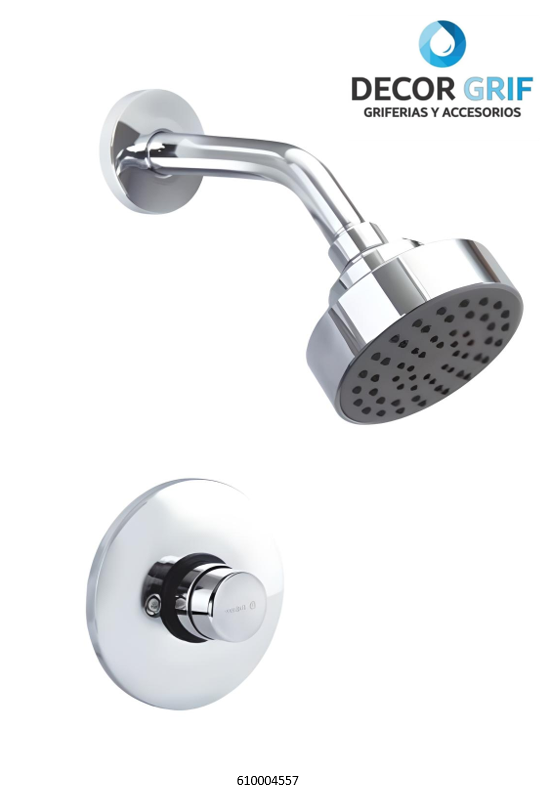 LLAVE TEMPORIZADA DE DUCHA TREBOL