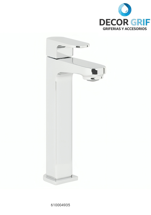 LLAVE 1/2 PICO ALTO P/LAVATORIO CROMADO OXFORD TREBOL