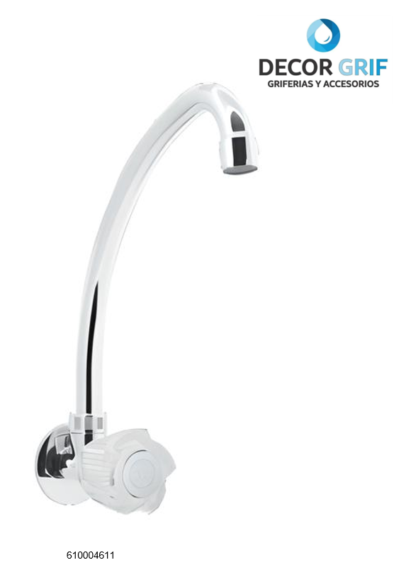 LLAVE DE 1/2 DE COCINA A LA PARED DALIA TREBOL