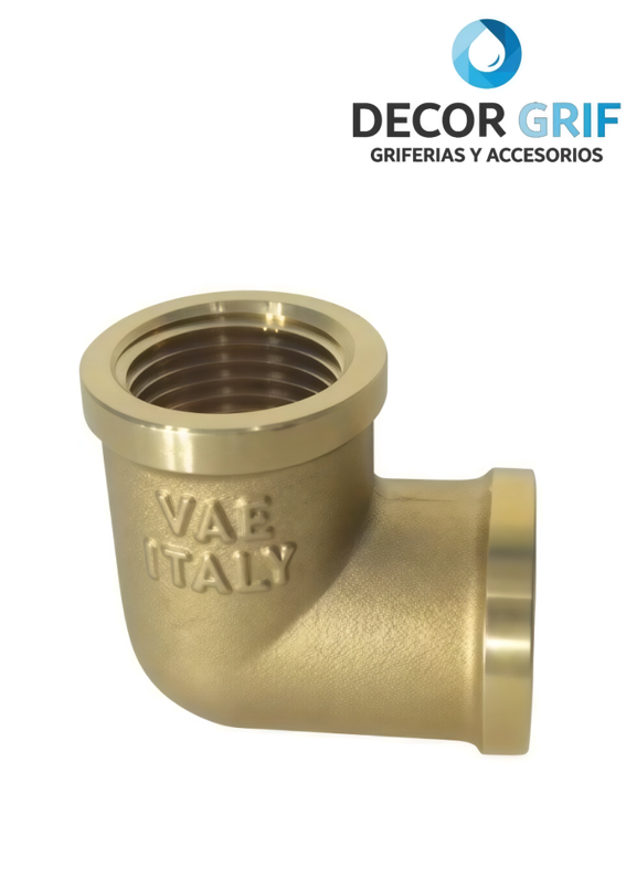 CODO BRONCE PESADO 1/2 X 90 VAE ITALY