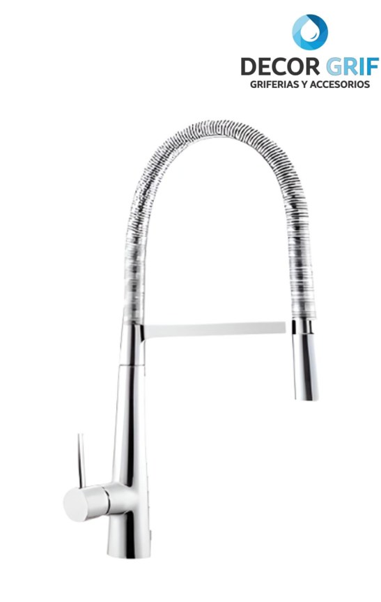 MONOCOMANDO P/COCINA MUEBLE CROMADO PICO EXTENSIBLE M01088 XIMENG