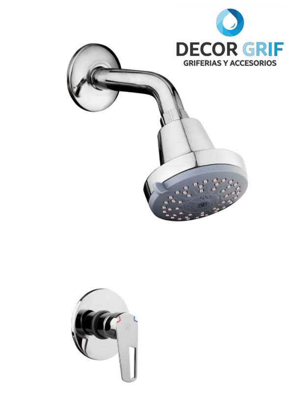 MEZCLADORA DUCHA MONOCOMANDO AQUARIUS C/SALIDA DURACROM VAINSA