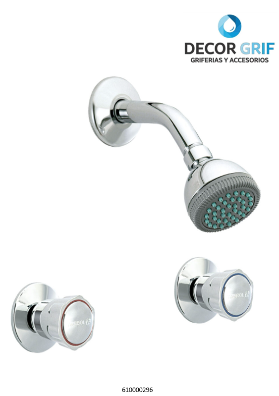 MEZCLADORA P/DUCHA 8
