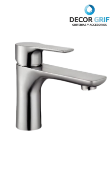 MONOCOMANDO LAVATORIO SATINADO M304-037 XIMENG
